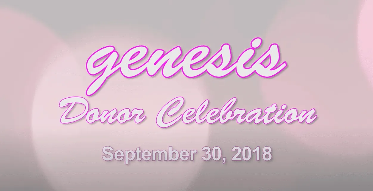 Genesis Donor Celebration 2018