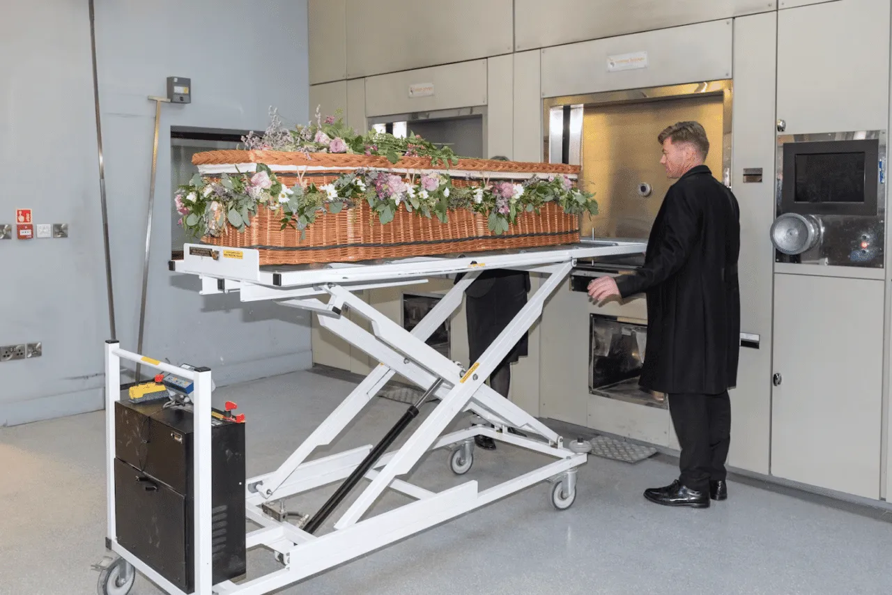 How a body is prepared for cremation