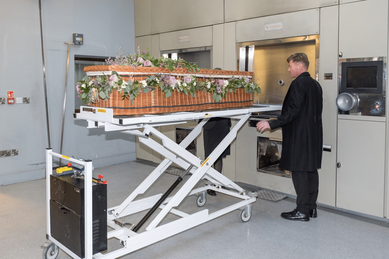 How a body is prepared for cremation
